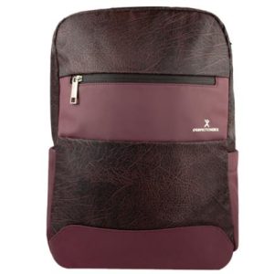 mochila perfect choice phenix para laptop 15.6" 17" color tinto