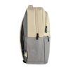mochila para laptop 15.6" sunset taupe con gris.