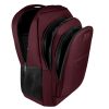 mochila perfect choice para laptop 15 6 17" comfort burgundy
