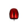 mouse easy line Óptico alámbrico usb 1200dpi color rojo