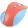 mouse inalámbrico perfect choice thumb ergonómico clic silencioso ajustable 800 1600dpi color azul coral