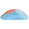 mouse inalámbrico perfect choice thumb ergonómico clic silencioso ajustable 800 1600dpi color azul coral