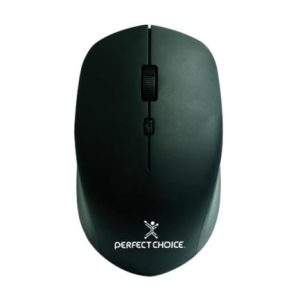 mouse perfect choice root pro inalámbrico 1600dpi color negro