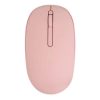 mouse inalámbrico perfect choice whisper 2.4 ghz conector dual usb c/a alcance 10m color rosa