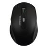 mouse perfect choice clix inalámbrico batería recargable 6 botones hasta 1600 dpi color negro