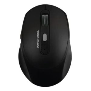 mouse perfect choice clix inalámbrico batería recargable 6 botones hasta 1600 dpi color negro