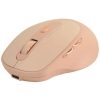 mouse perfect choice clix inalámbrico batería recargable 6 botones hasta 1600 dpi color caqui