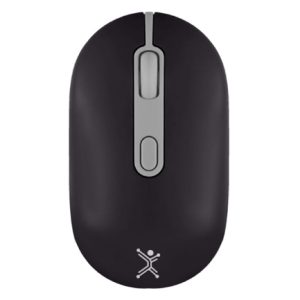 mouse recargable perfect choice 2.4ghz+bt clic silencioso colori negro