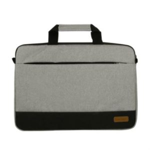 portafolio perfect choice rohe para laptop 15.6" color gris negro
