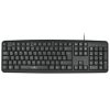 teclado perfect choice básico alámbrico usb color negro