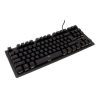 teclado gaming vortred alpha mecánico compacto led/rgb color negro