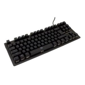 teclado gaming vortred alpha mecánico compacto led/rgb color negro