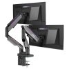 soporte para monitor msi mpg mt201dr doble monitor negro 17" a 35" máximo peso 20kg rgb
