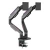 soporte para monitor msi mpg mt201dr doble monitor negro 17" a 35" máximo peso 20kg rgb