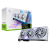 tarjeta de video msi rtx 5080 nvidia geforce gaming trio oc 16gb 256 bit gddr7 pci express x16 5.0 blanco