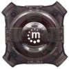 mini hub manhattan económico usb 4 puertos color negro