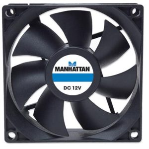 ventilador manhattan 4 pines pc 80x80x25 mm