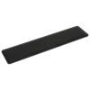 reposamuñecas manhattan soporte ergonómico para teclado resistente al agua 445x100mm color negro