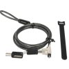 candado laptop manhattan nano llave 1.8mts gris