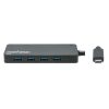 hub manhattan usb c v3.2 7 ptos a 5gbps