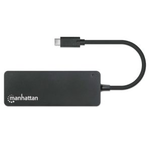hub manhattan usb c v3.2 7 ptos a 5gbps