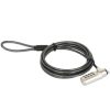 candado manhattan laptop nano combinacion 1.8mts gris