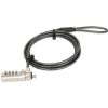 candado manhattan laptop nano combinacion 1.8mts gris