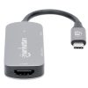docking manhattan usb c 3 ptos hdmi 4k@60hz usb c