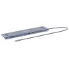 docking manhattan usb c 12 ptos hdmix2 dp usb c pd usb ax3 rj45 sd audio