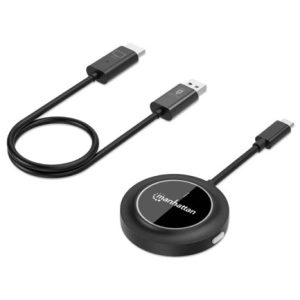 sistema de presentacion inalambrico manhattan usb c a hdmi