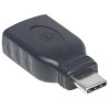 adaptador manhattan usb c 3.1 gen 1 super velocidad cm/ah 5 gbps color negro