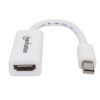 adaptador manhattan pasivo mini displayport a hdmi h color blanco