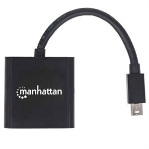 adaptador manhattan activo mini displayport m a hdmi h 4k a 60hz color negro