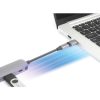 adaptador usb c v3.2 gen1 am ch 5gbps 3a aluminio gris espacial/negro