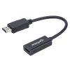 adaptador manhattan displayport m a hdmi h cable 15cm 1080p
