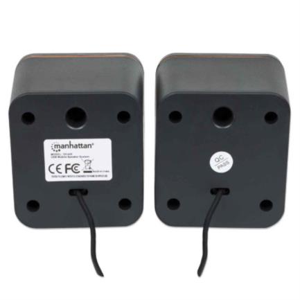 sistema altavoces manhattan serie 2600 usb color negro sistema altavoces manhattan serie 2600 usb color negro