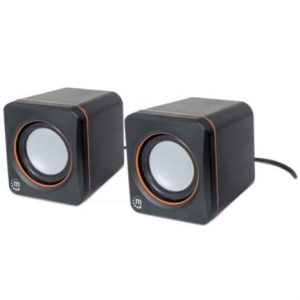 sistema altavoces manhattan serie 2600 usb color negro