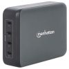 estación de carga usb c manhattan 4 puertos usb c pd 240w