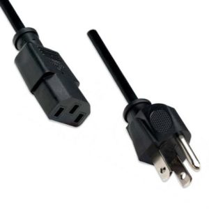 cable de alimentación manhattan estándar 1.8m color negro