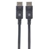 cable manhattan displayport m m blindado 1m color negro