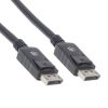cable manhattan displayport m m blindado 2m color negro