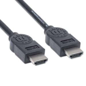 cable manhattan hdmi 1.3 m malta velocidad blindado 1.8m color negro