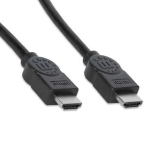 cable manhattan hdmi 1.3 m malta velocidad blindado 3m color negro