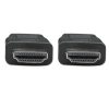 cable manhattan hdmi 1.3 m malta velocidad blindado 7.5m color negro
