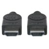cable manhattan hdmi 1.3 m m alta velocidad blindado 15m color negro