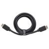 cable manhattan hdmi 2.1 8k m m ultra alta velocidad 2m color negro