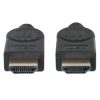 cable manhattan hdmi 2.1 8k m m ultra alta velocidad 3m color negro