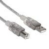 cable manhattan usb b alta velocidad 2.0 a b1.8m color plata
