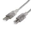 cable manhattan usb b alta velocidad 2.0 a b1.8m color plata