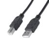 cable manhattan usb b alta velocidad 2.0 a b3m color negro